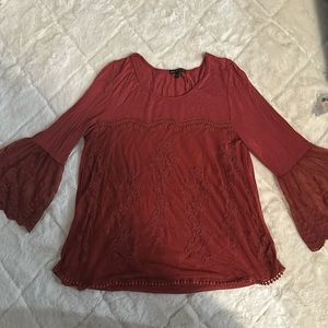 Signature Studio bell sleeve